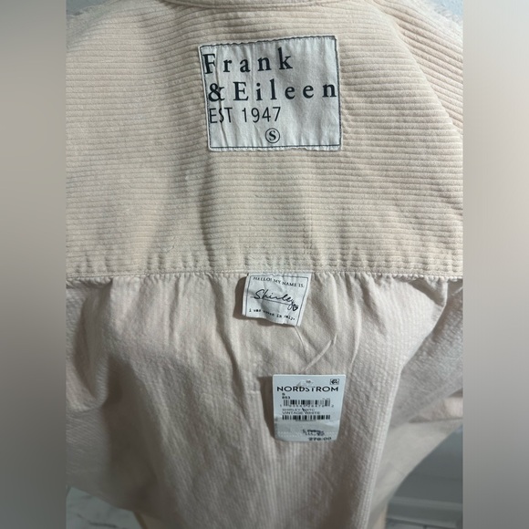 Frank & Eileen NWT Shirley Oversize Corduroy Button-Up Shirt Size small - Picture 7 of 10
